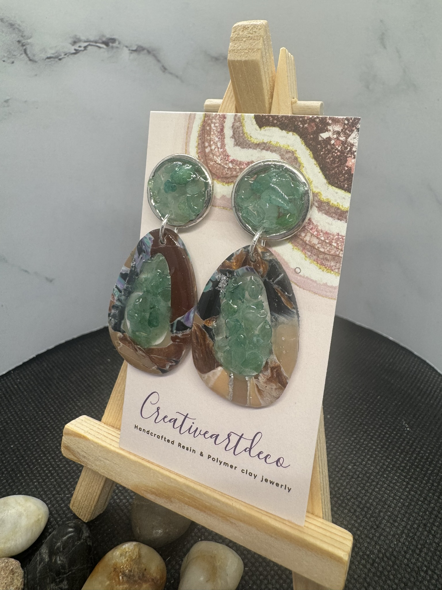 Green Aventurine Dangles