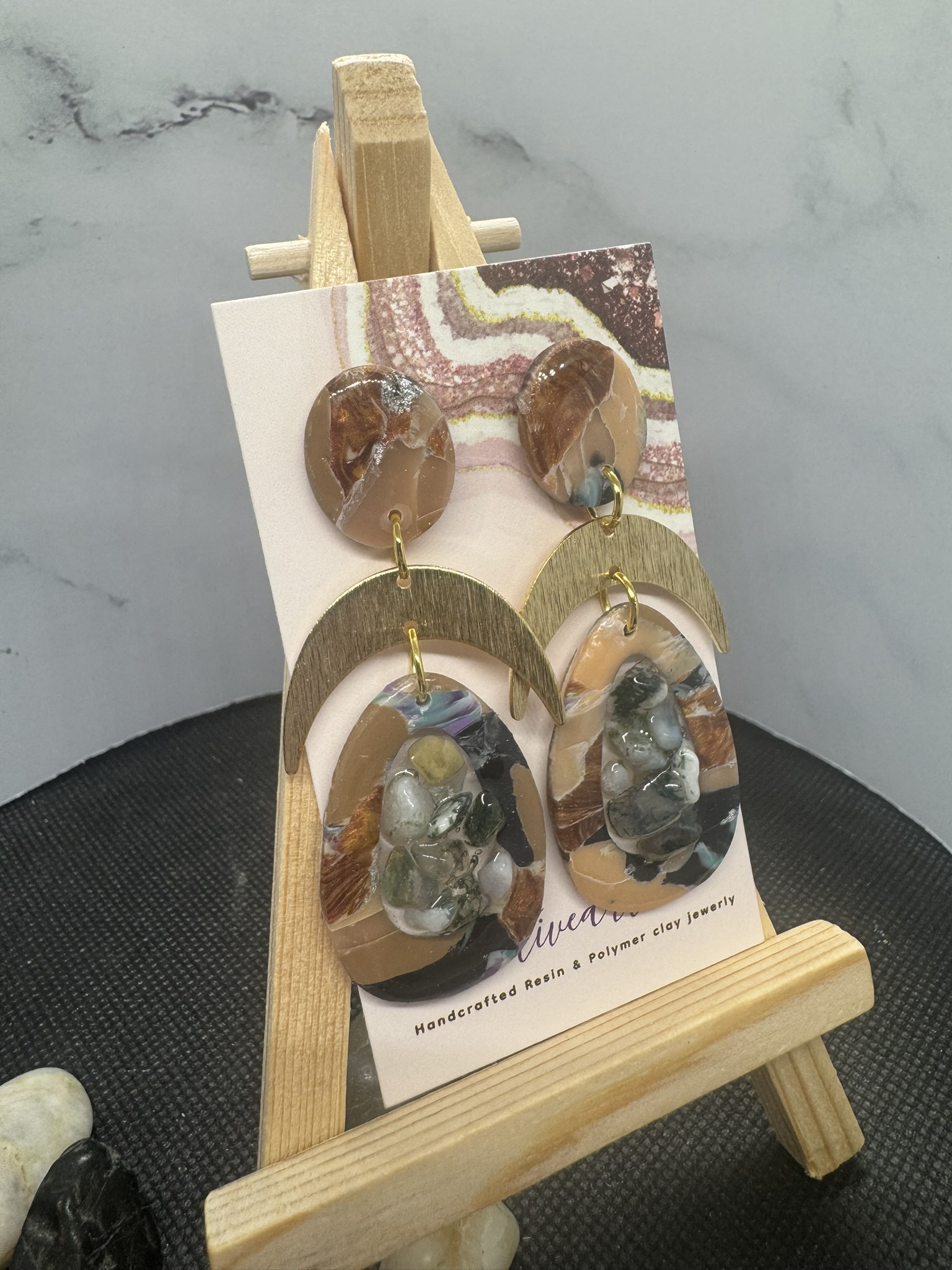 Faux Stone and Jasper Gemstones