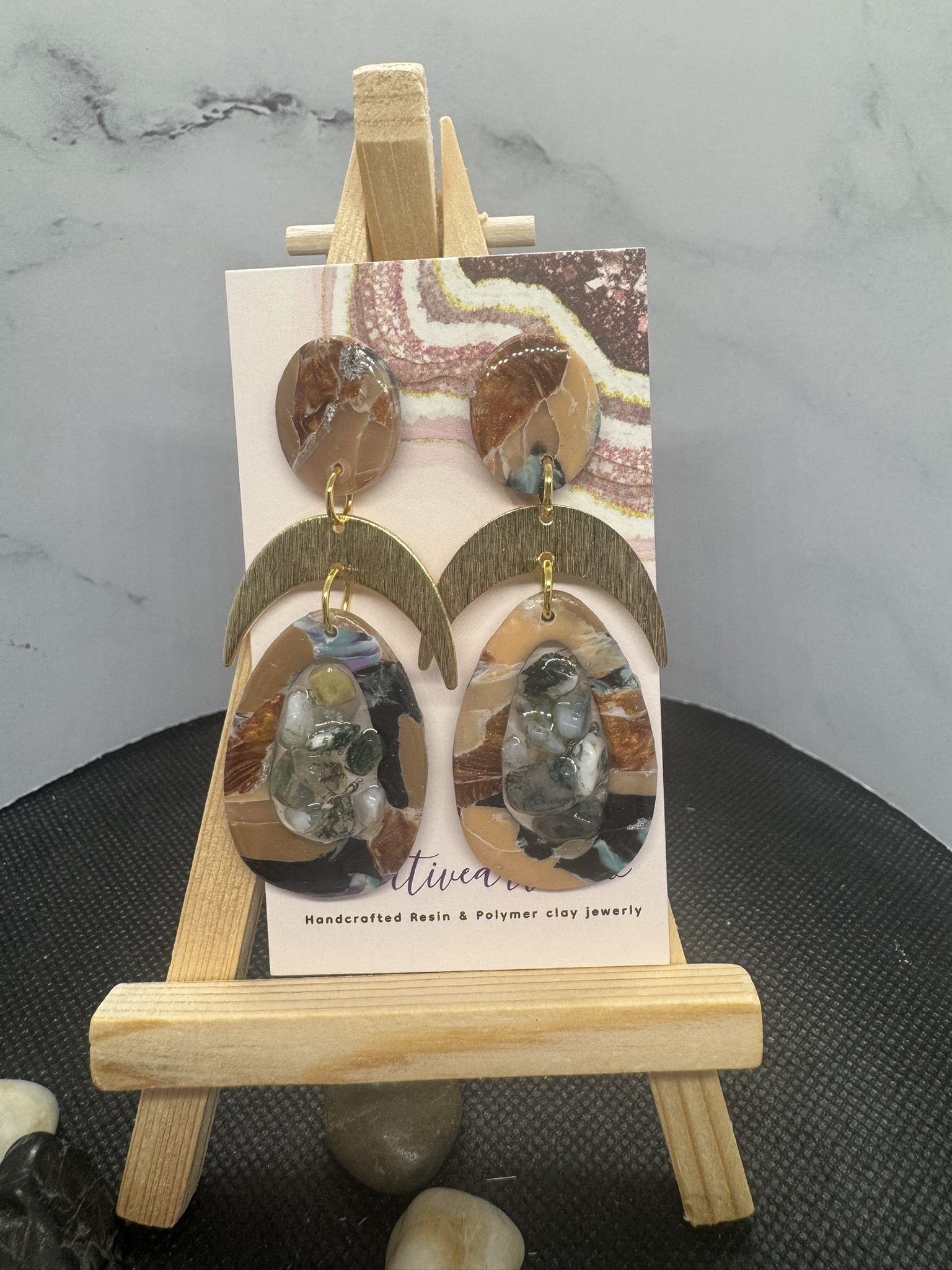 Faux Stone and Jasper Gemstones