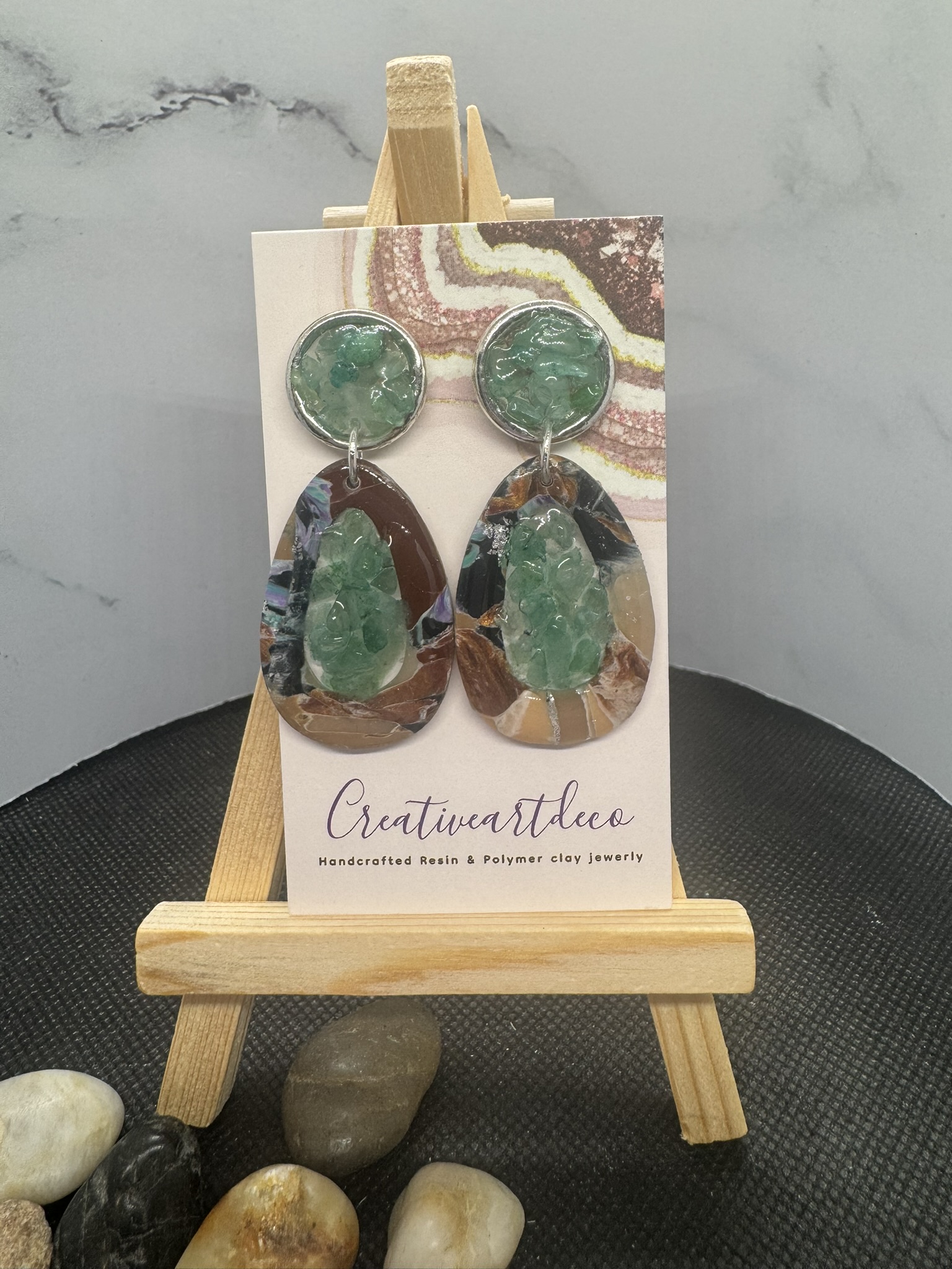 Green Aventurine Dangles