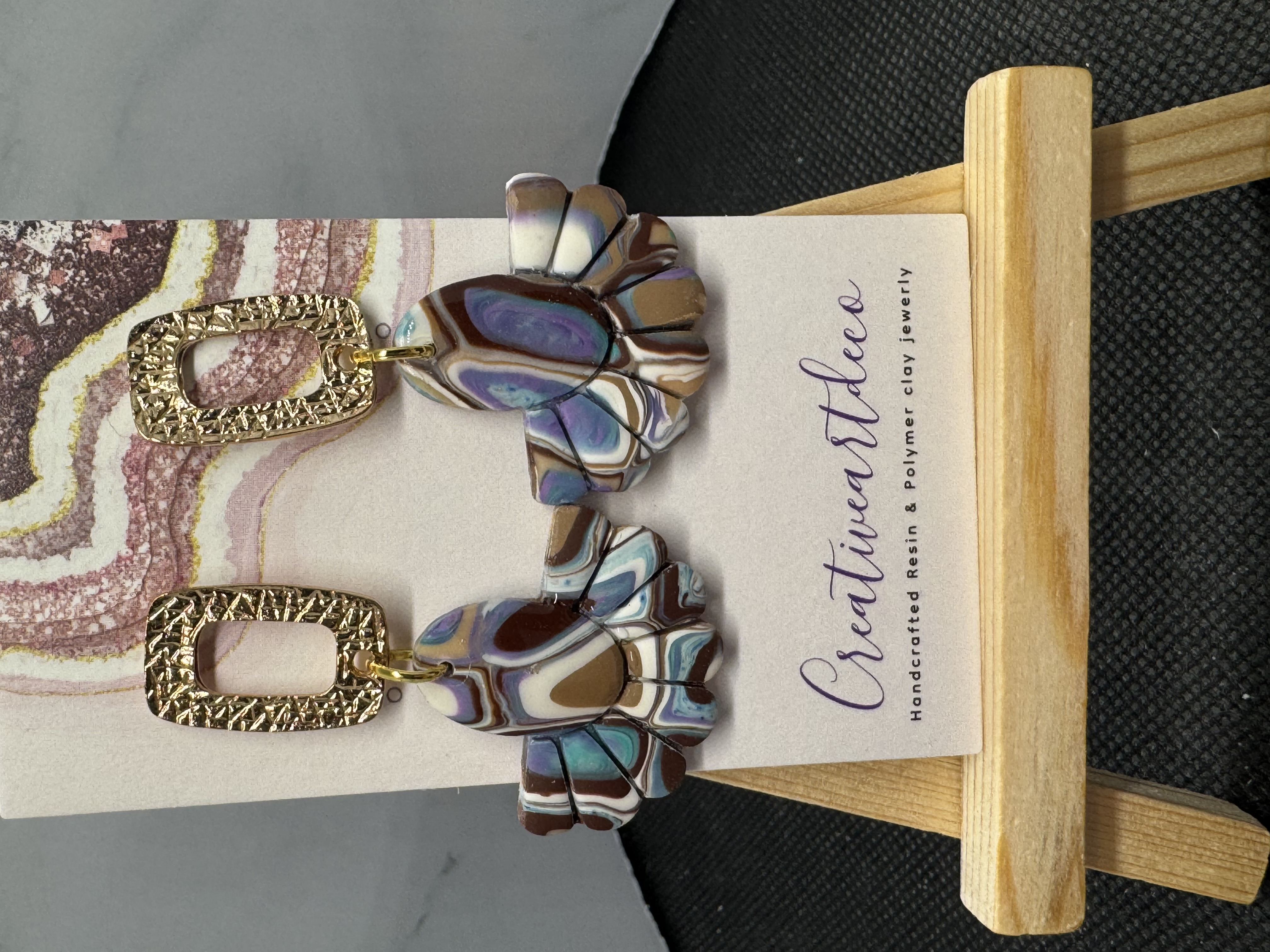Handcrafted Polymer Clay Earrings