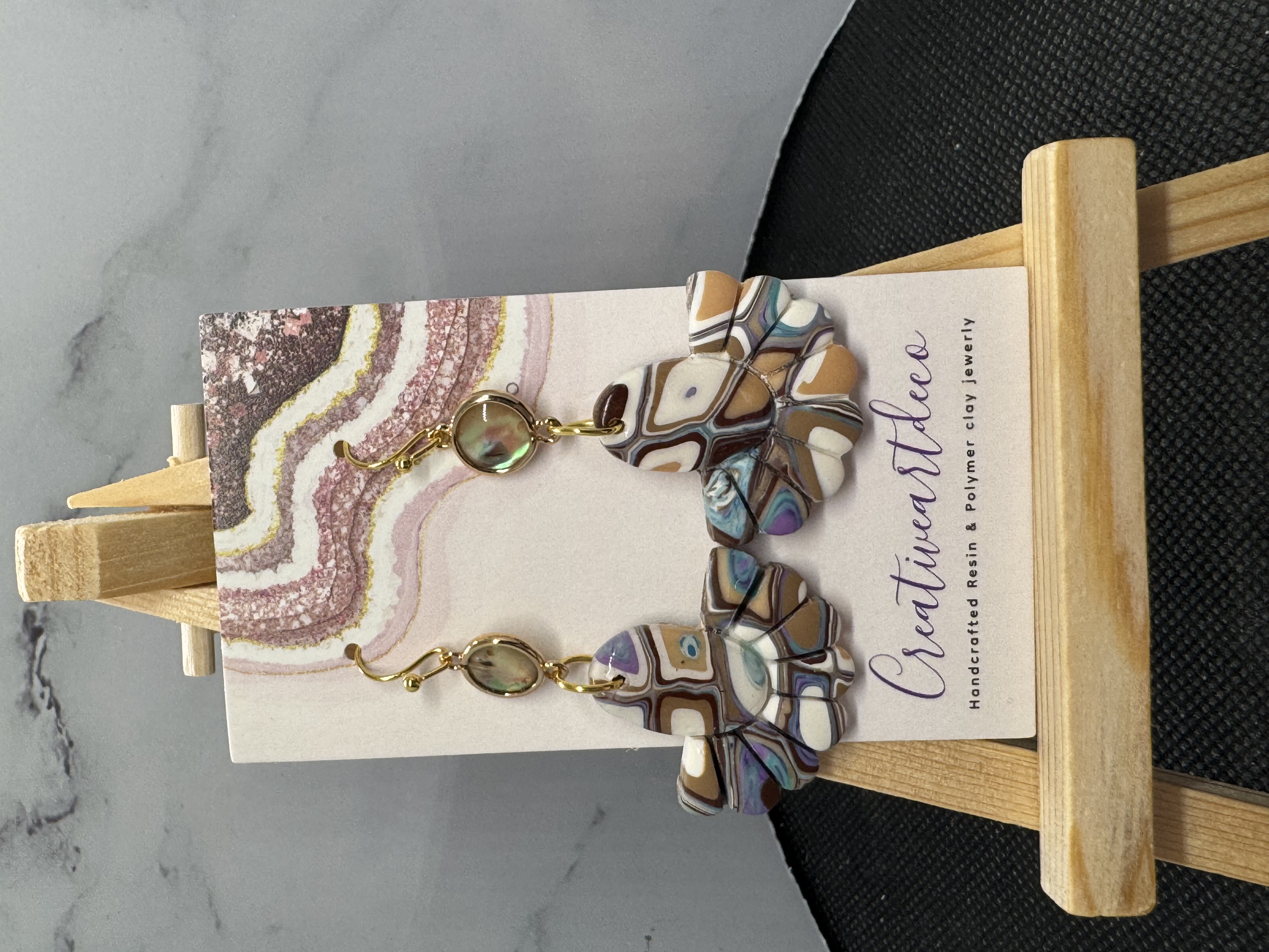 Handcrafted Polymer Clay Earrings