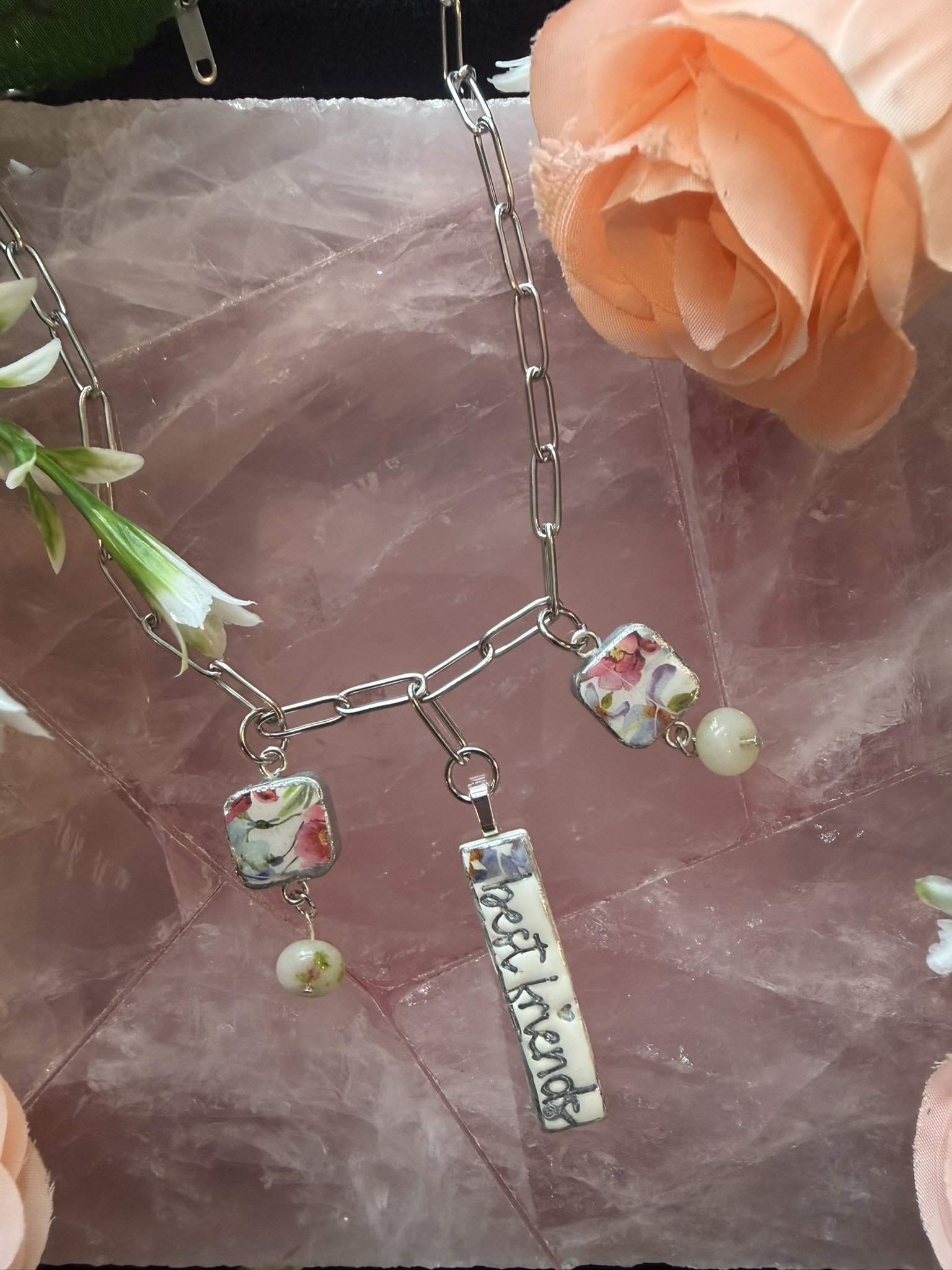 Best Friends Charm Necklace