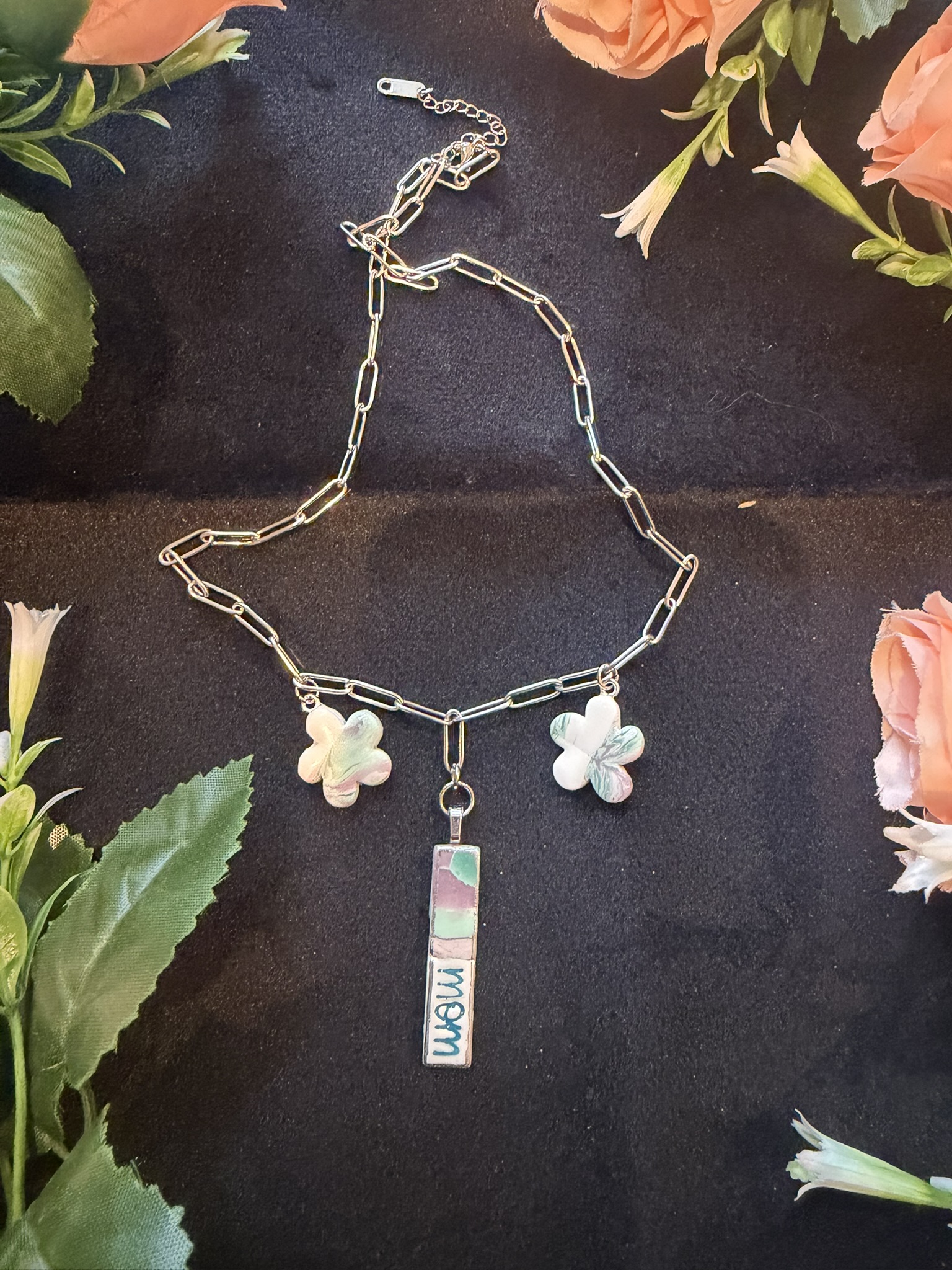 Mom Floral  Necklace