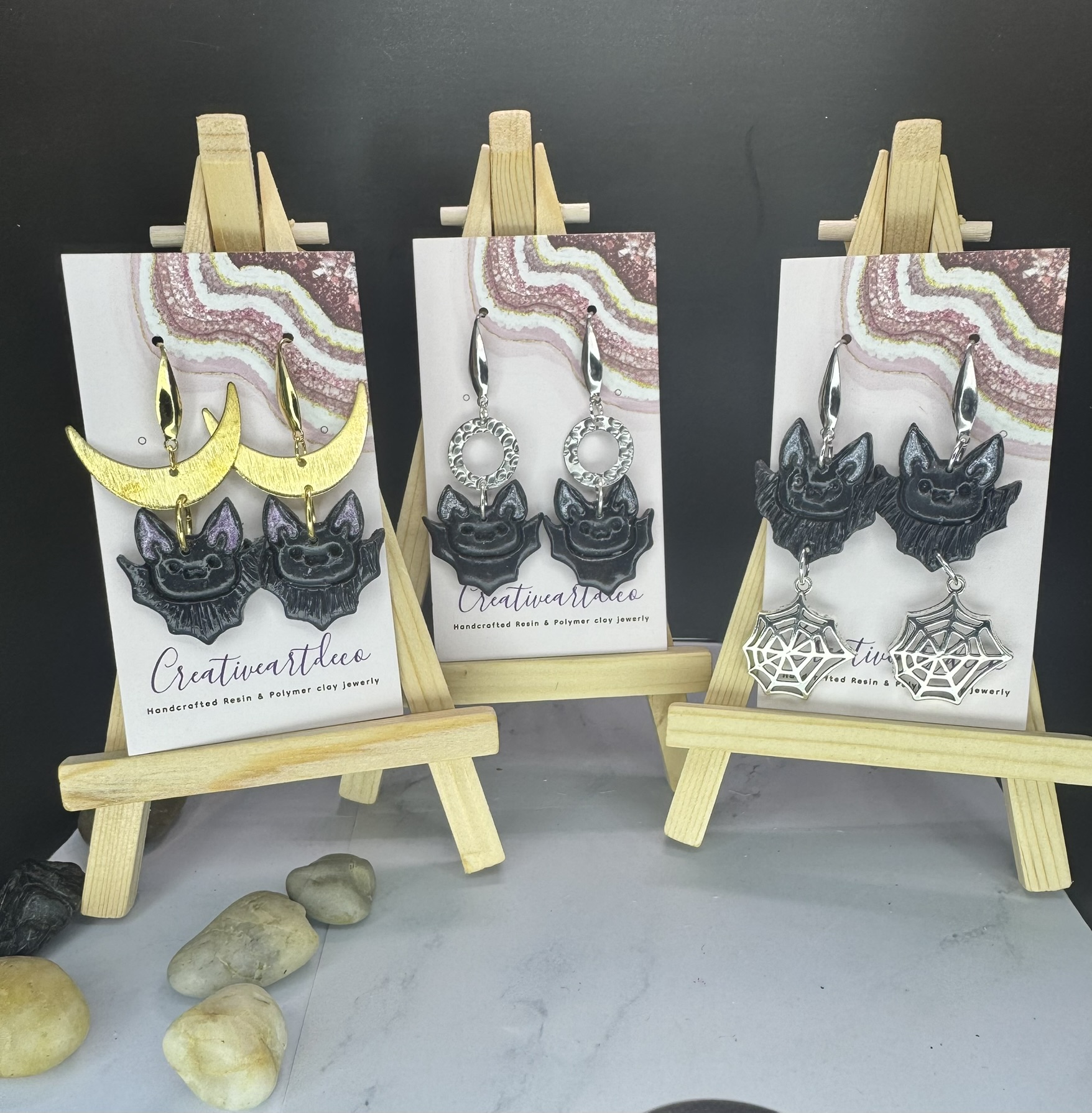 Handcrafted Gothic Bats