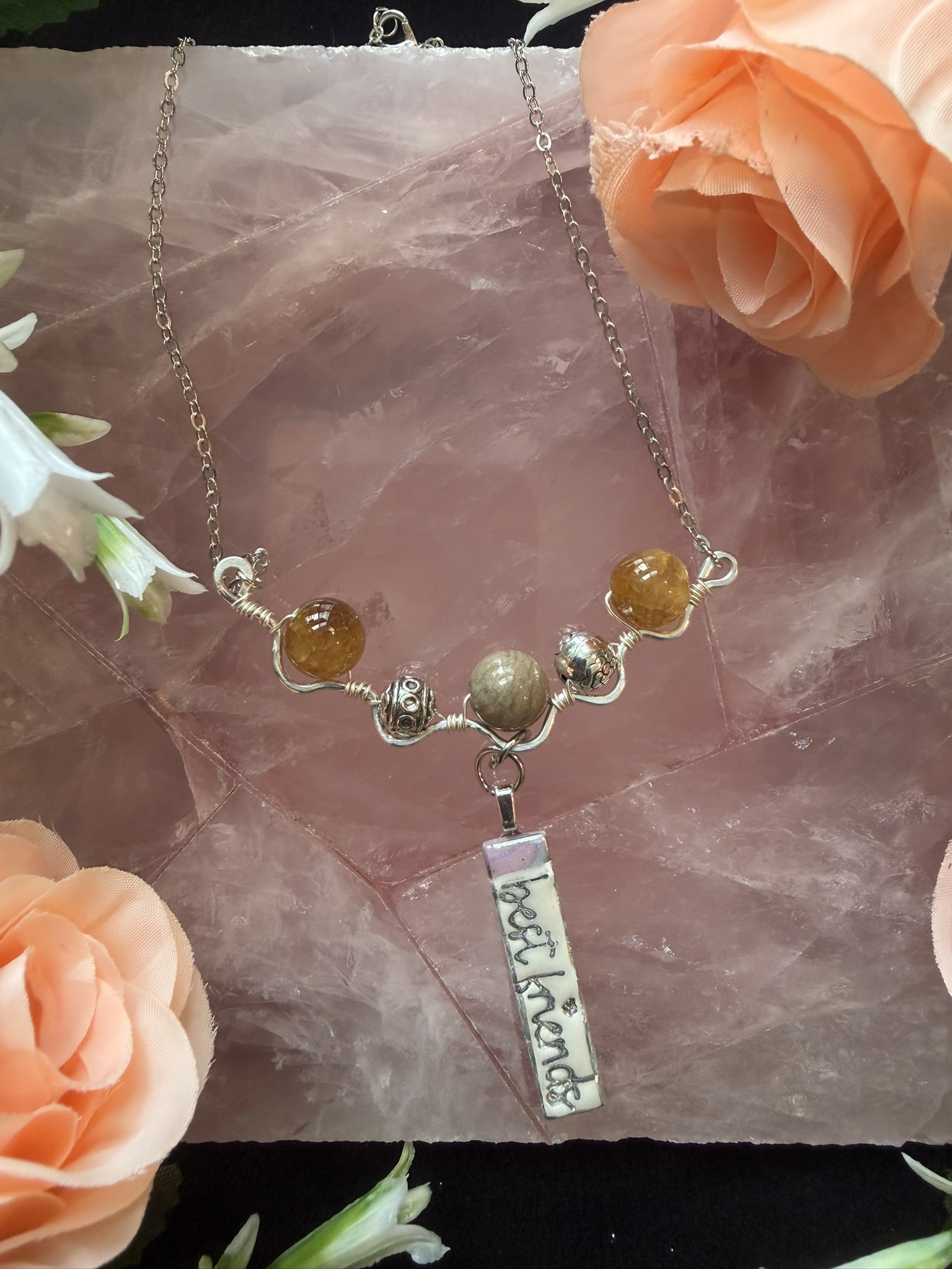 Handcrafted Best Friend Necklace