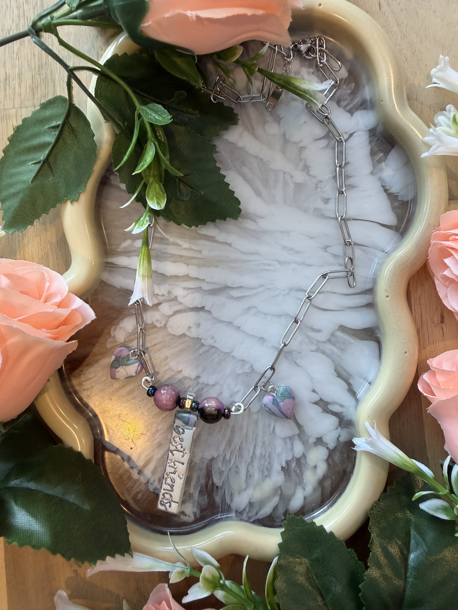 Bestfriends Beaded Necklace