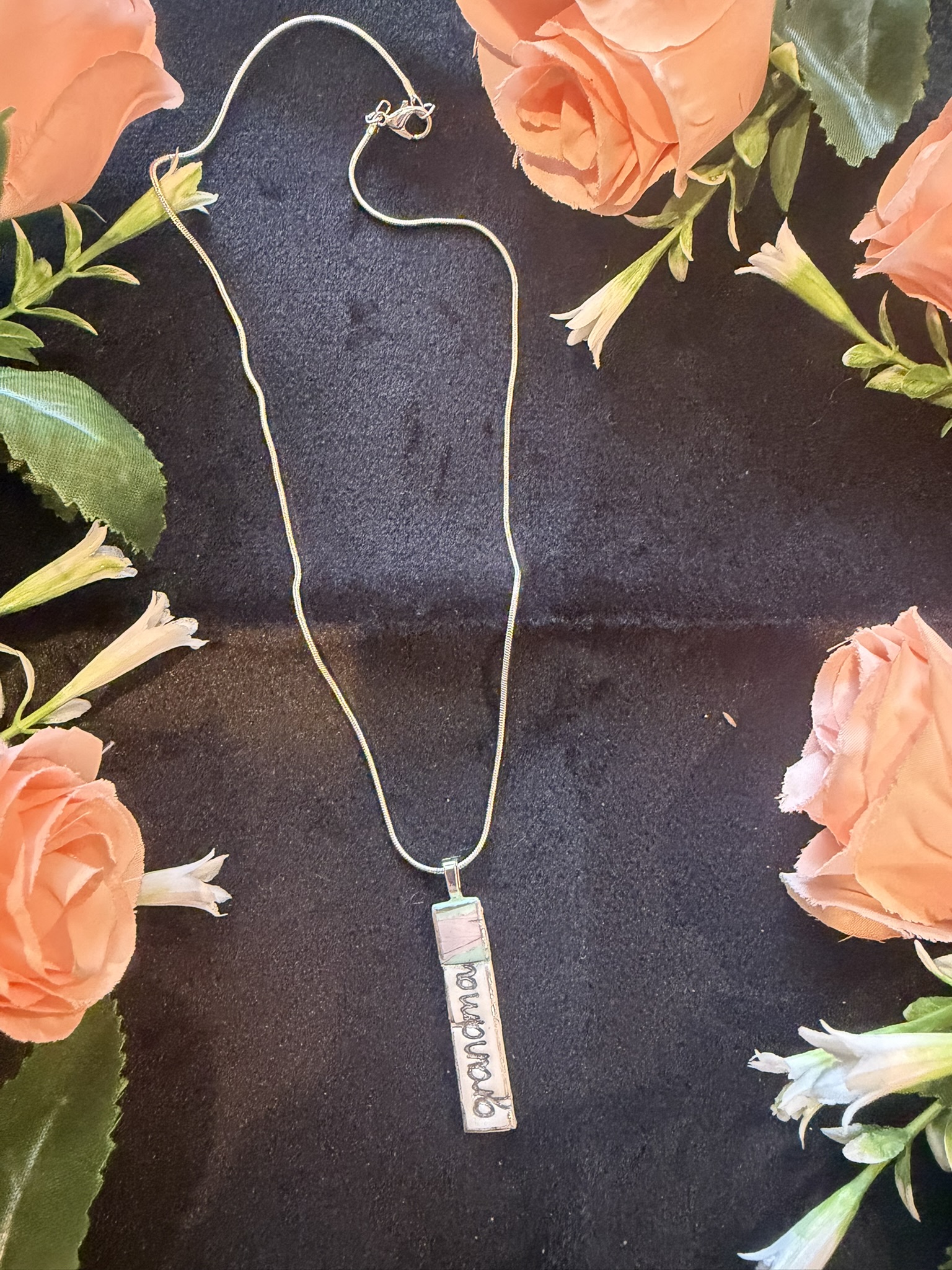 Grandma Bar Necklace