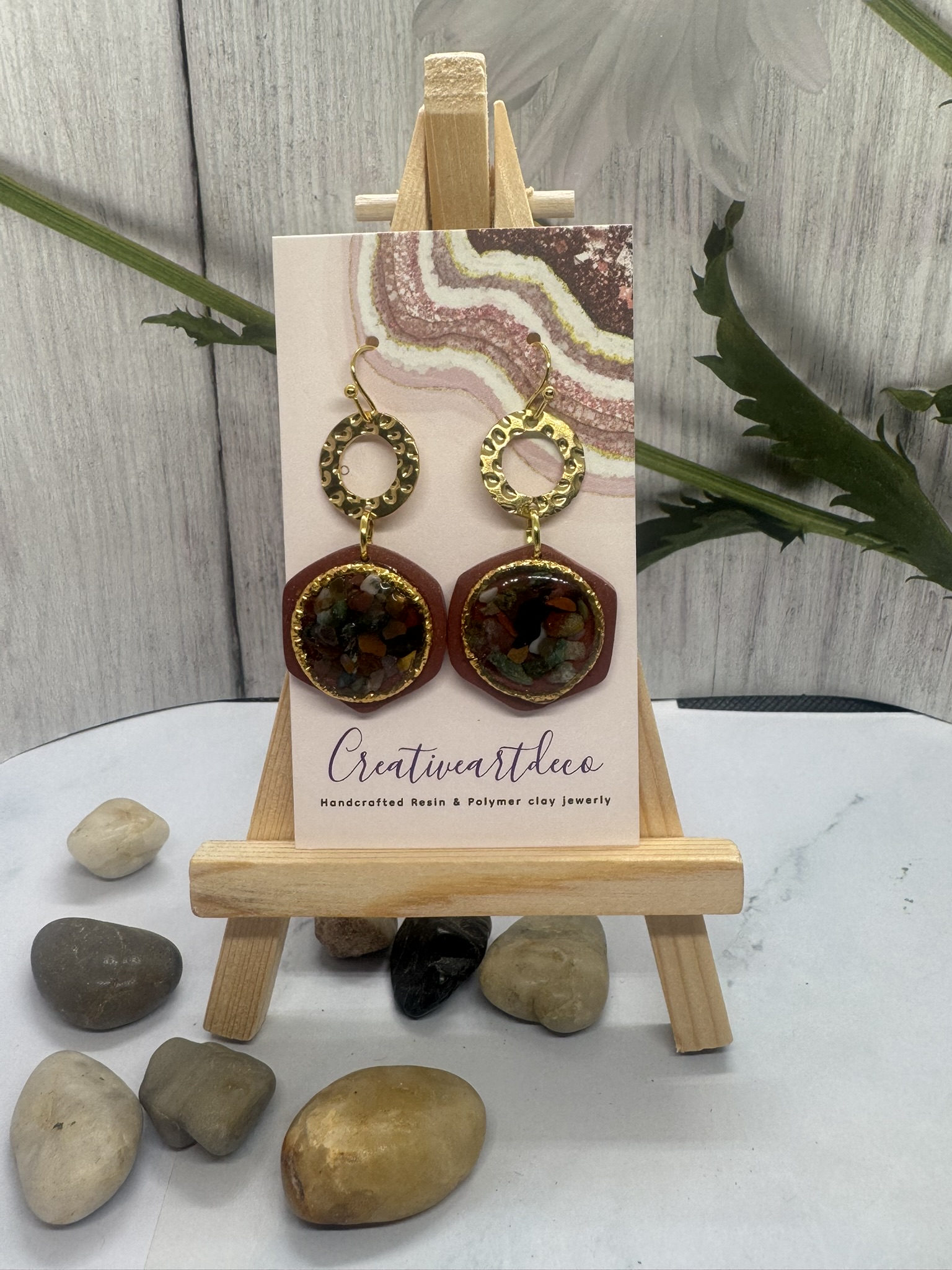 Clay and Jasper Dangles