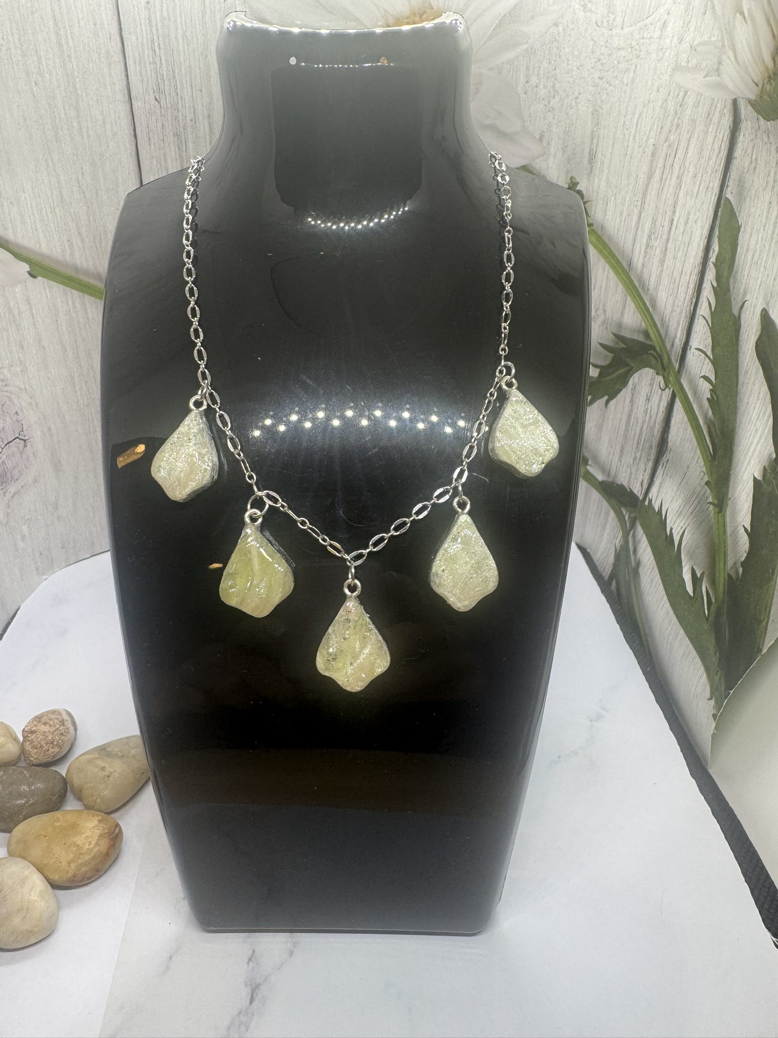 Handcrafted Green Turquoise Pendant