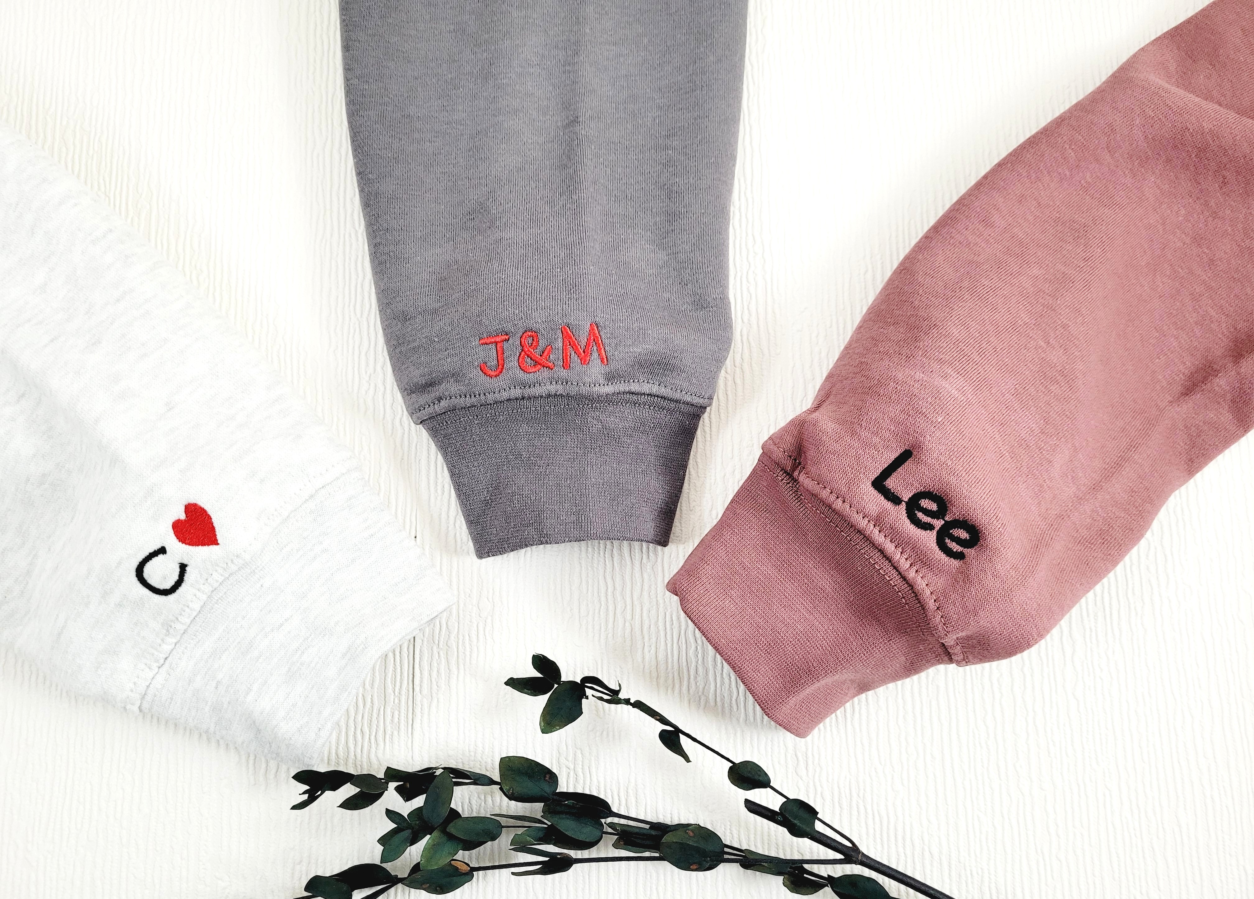 Minimalist Sleeve embroidery