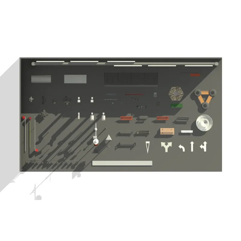 Mobiliario Urbano 3D para Revit | Familias BIM de Espacio Público y Señalización Vial