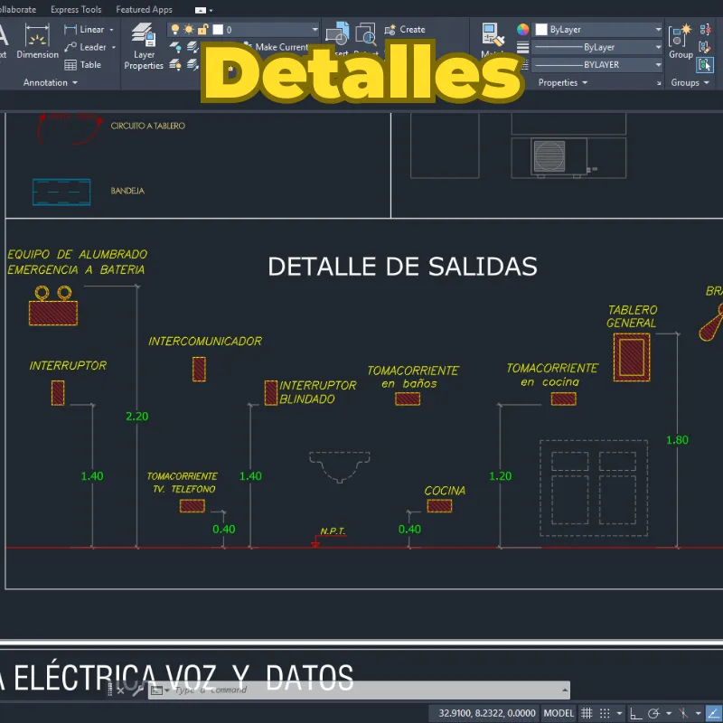 Bloques Eléctricos para AutoCAD – Símbolos y Equipos Profesionales