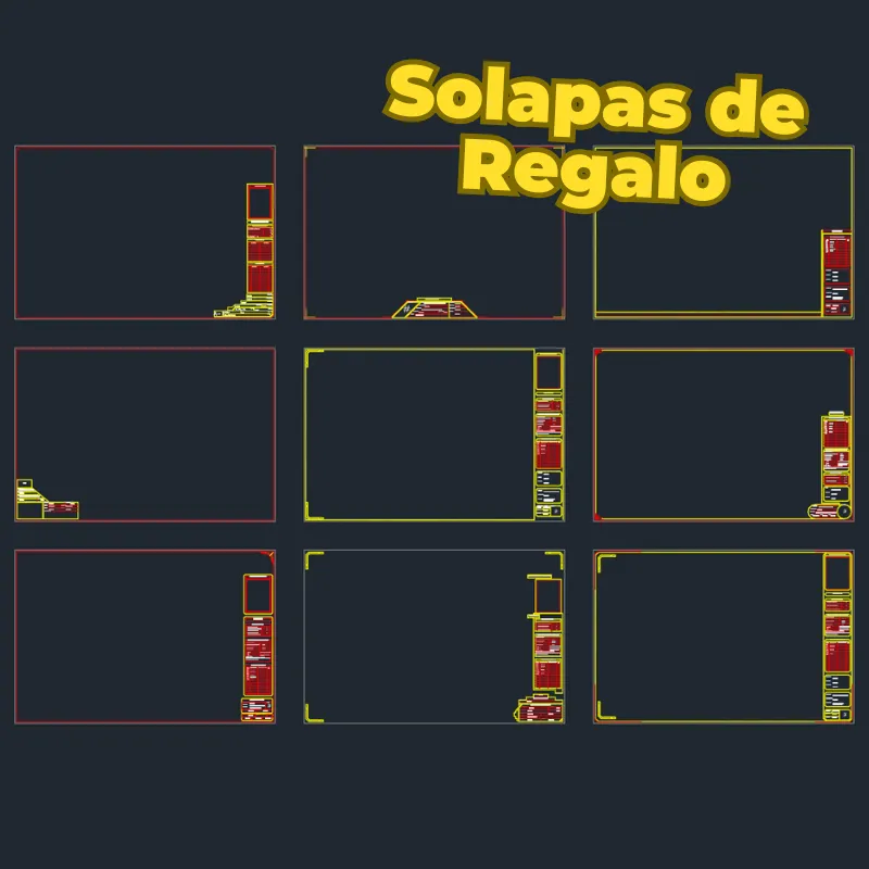 Paquete Completo de Bloques Generales AutoCAD DWG GRATIS!