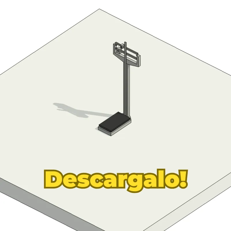 Descarga Báscula Mecánica de Peso Corporal | Familia Revit Gratis
