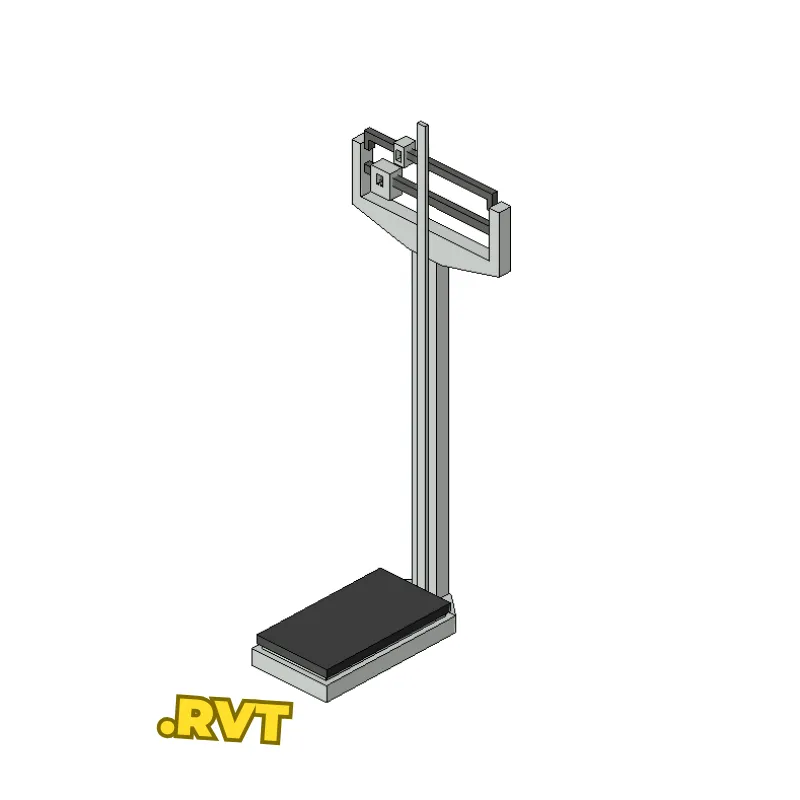 Descarga Báscula Mecánica de Peso Corporal | Familia Revit Gratis