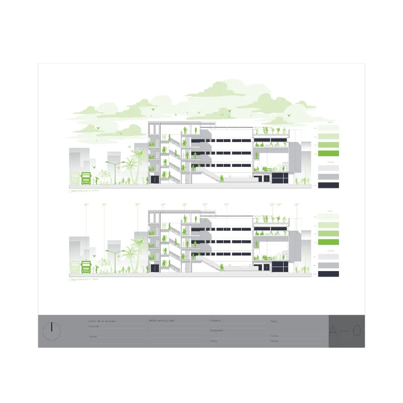 Plantilla Diámica 3 para AutoCAD | +500 Bloques Dinámicos