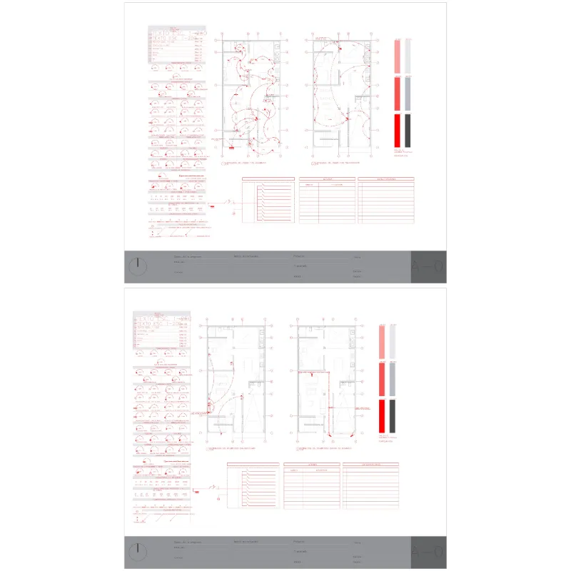 Plantilla Eléctrica para AutoCAD | Bloques Dinámicos para Instalación Eléctrica
