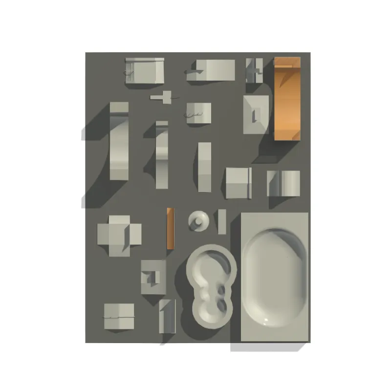 Colección 3D de Skatepark para Revit | Plantilla Profesional 