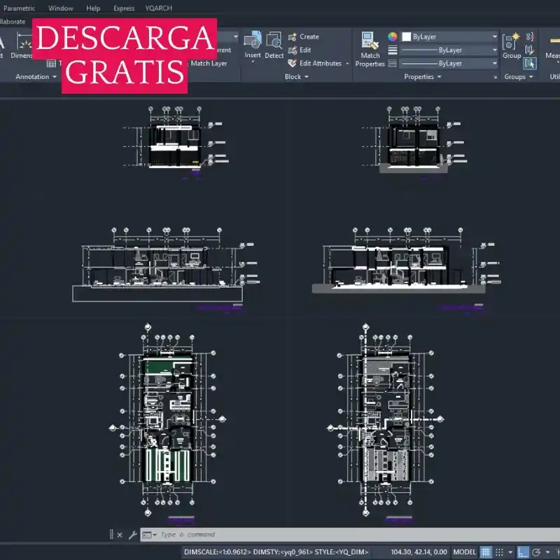 CALIDADES de LÍNEA en AUTOCAD - Descarga PLANOS GRATIS