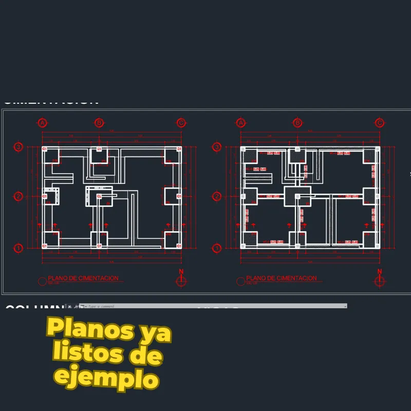 Bloques Dinámicos Avanzados de Estructuras para AutoCAD | Cimentación, Columnas, Vigas y Detalles Constructivos