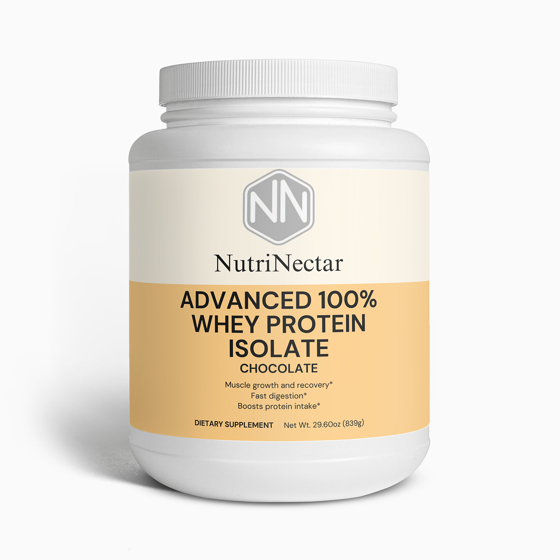 NutriNectar Advance 100% Whey Protein Isolate (Chocolate)