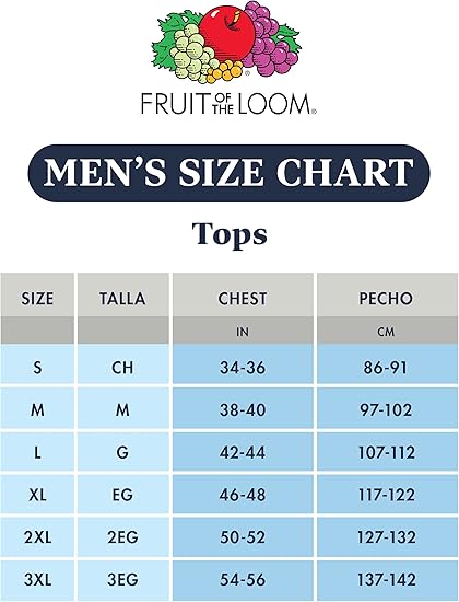 Fruit of the Loom Men's Eversoft Cotton Stay Tucked Crew T-Shirt Regular Fit 6 Pack