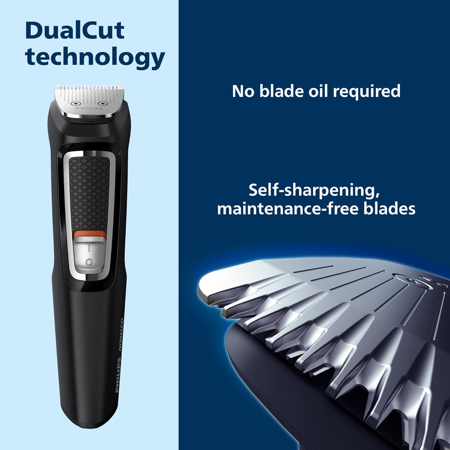 Norelco Philips Multi Groomer All-in-One Trimmer Series 3000-13 Piece
