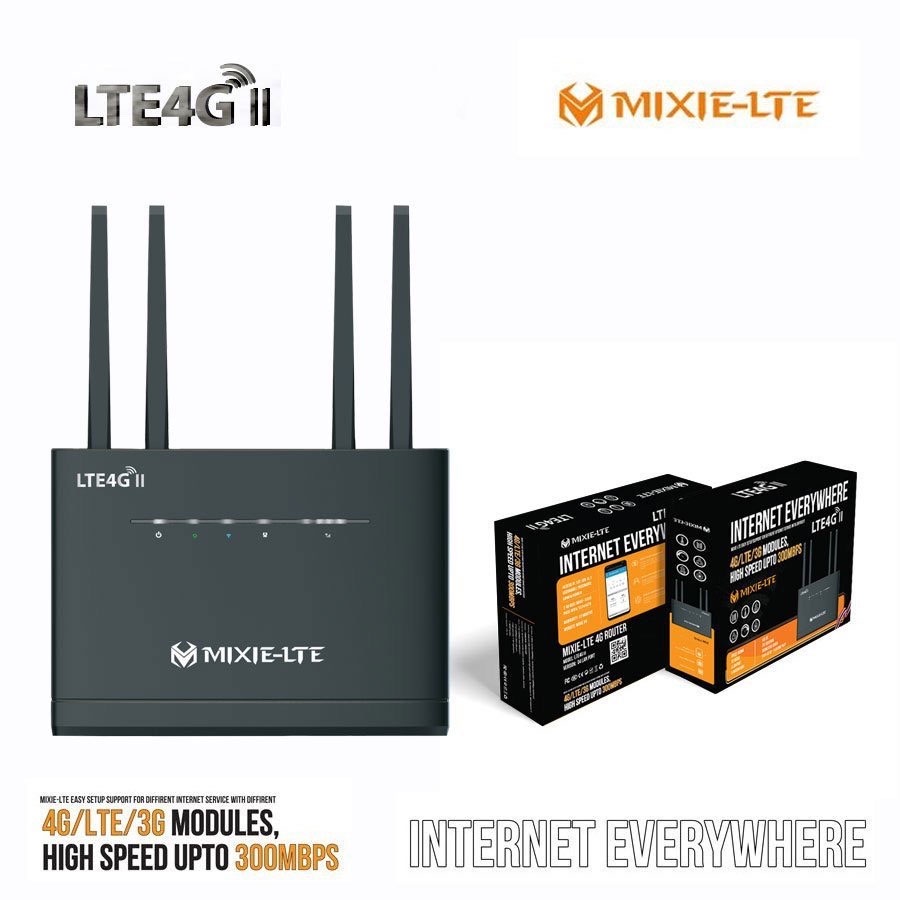 Bộ Phát Wi-Fi 3G4G MIXIE LTE4G II