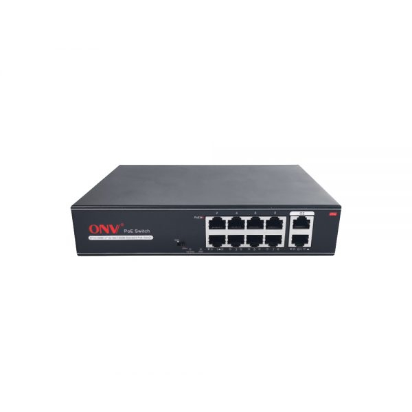 Switch POE ONV 8 Cổng POE + 2 Cổng Uplink