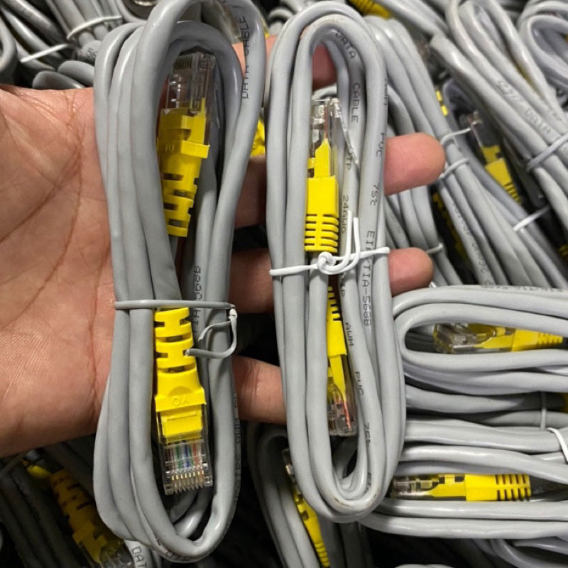 10 dây mạng 1.5m Cáp mạng Cat5e đúc 2 đầu zin