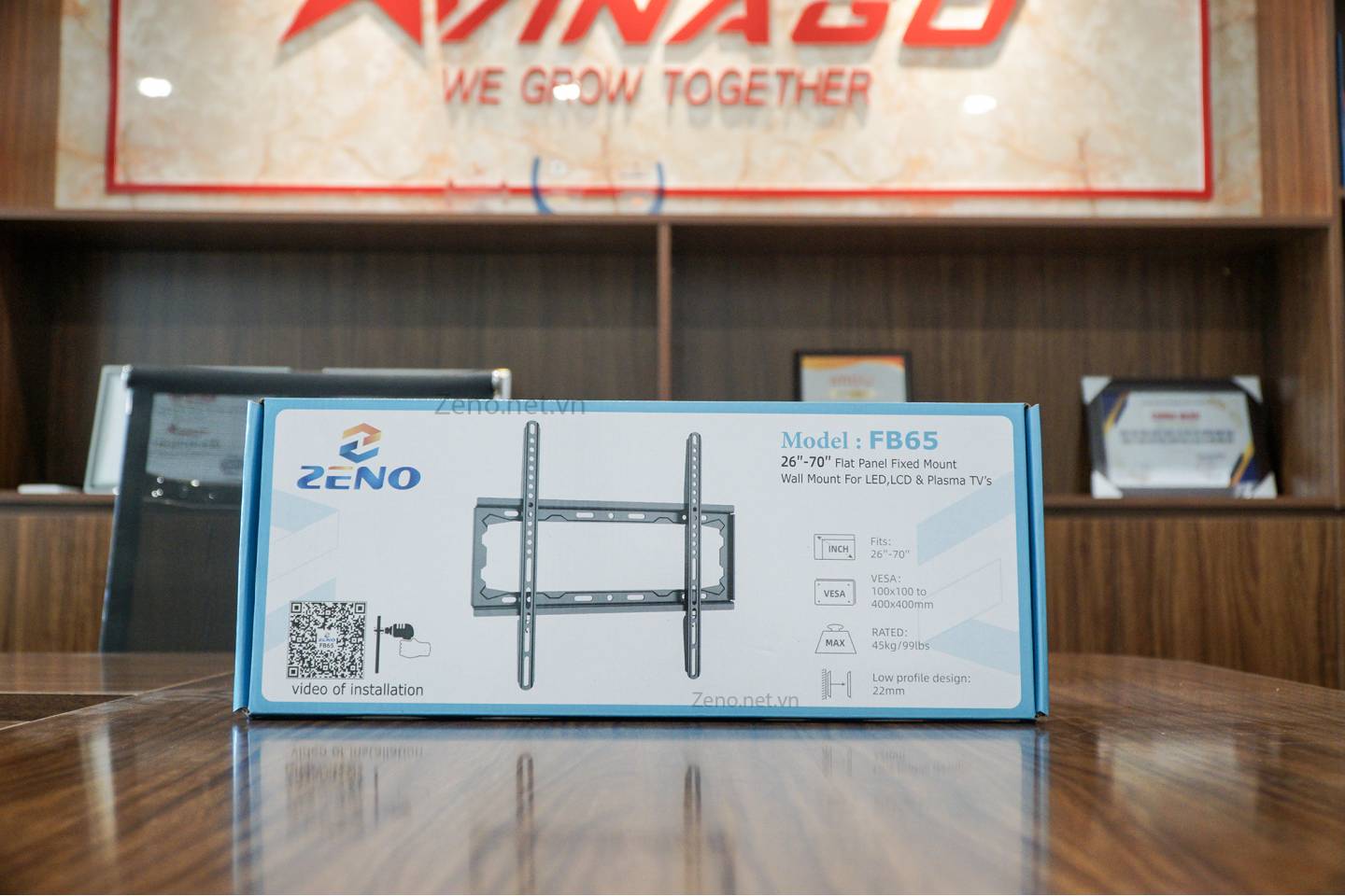 Giá treo TV cố định 26 - 70 inch ZENO FB65