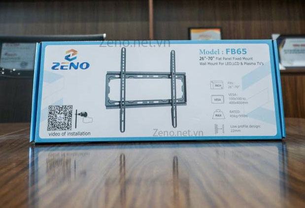 Giá treo TV cố định 26 - 70 inch ZENO FB65