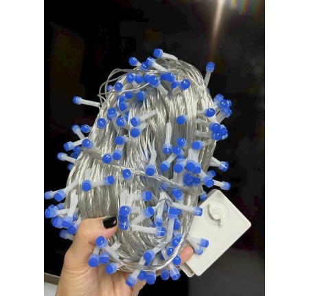 100M Dây Đèn Led Trang Trí Chớp Nháy Đủ Màu Cắm Điện - Dây Đèn Trang Trí Cửa Hàng Lễ Tết