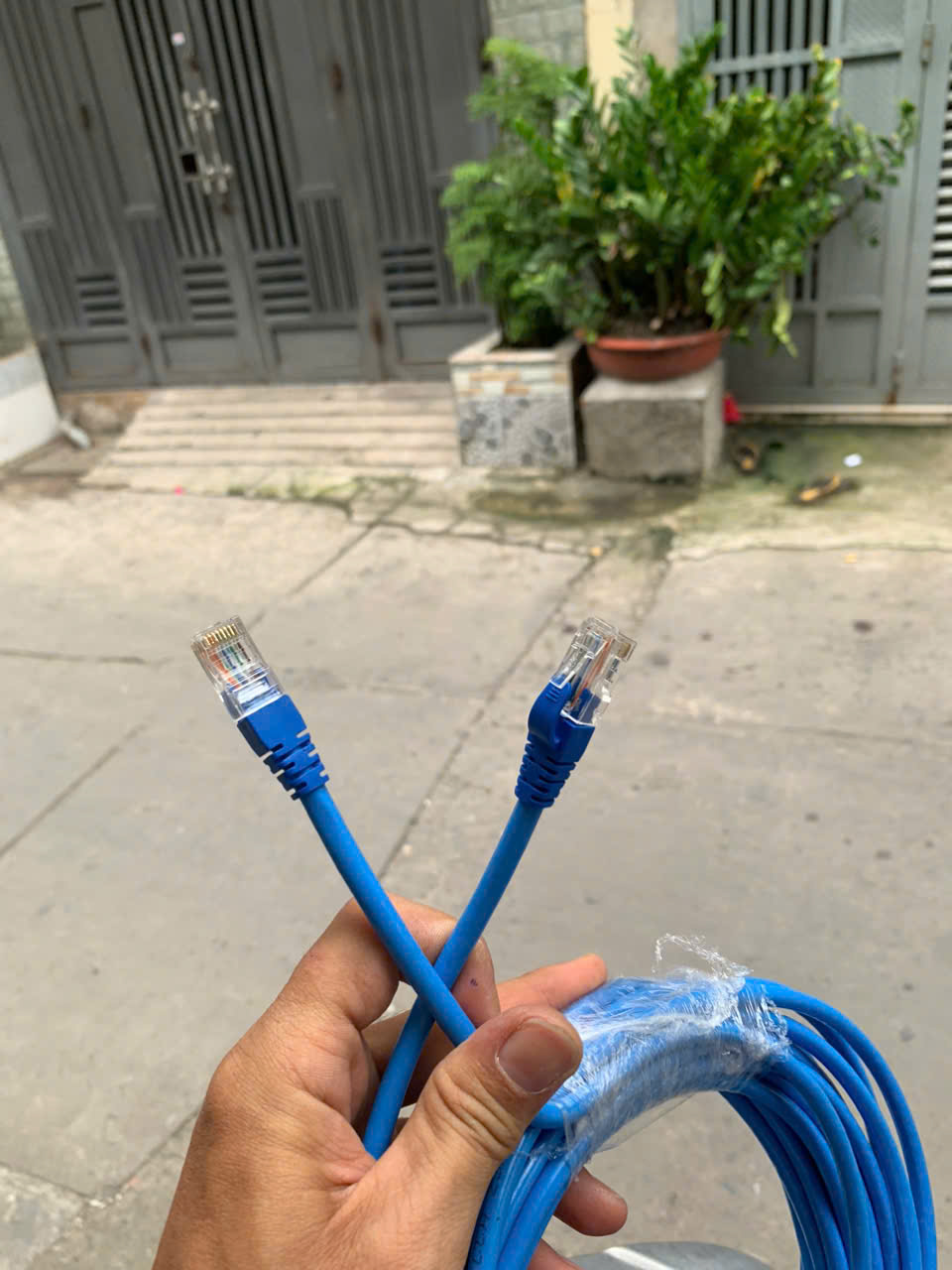 Cuộn 10m đến 100m Cáp mạng Cat6 FTP chống nhiễu VCOM bấm sẵn đầu