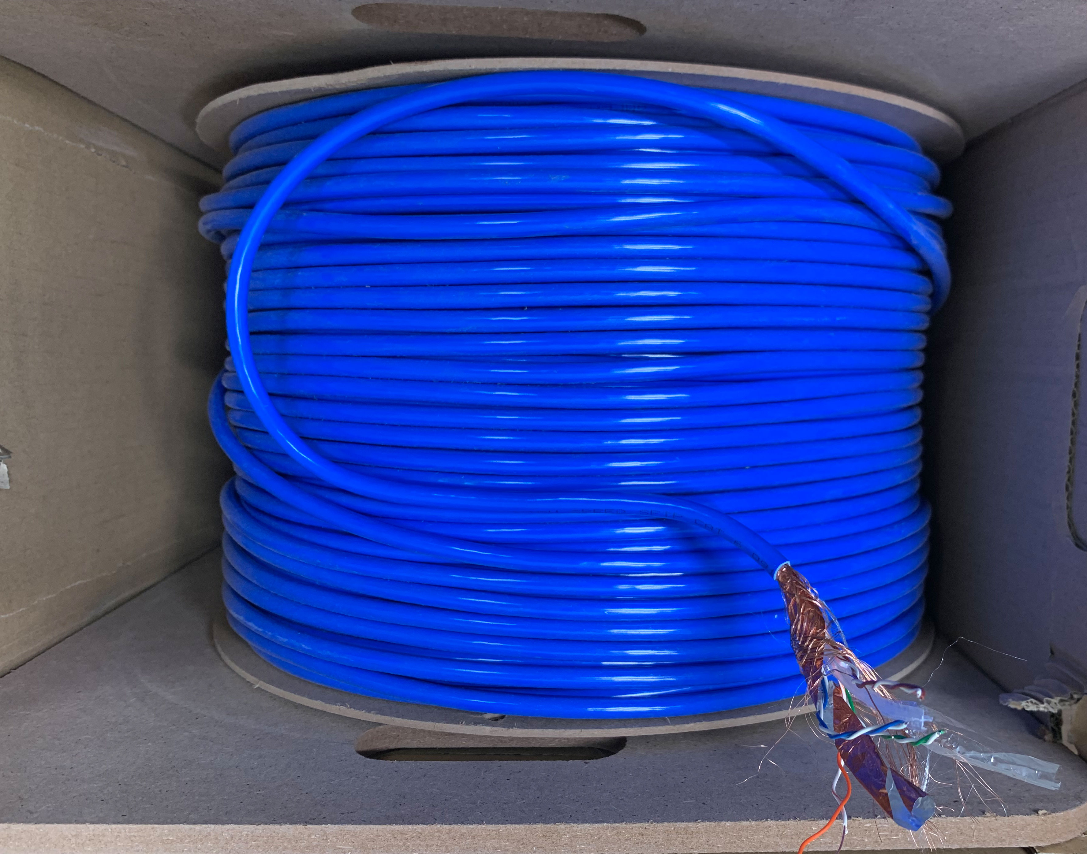 Cáp mạng AMPLX Cat6 chống nhiễu chuẩn SFTP lõi đồng nguyên chất