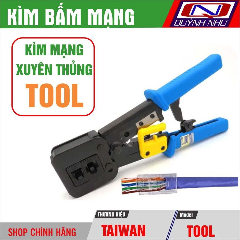 Kìm bấm mạng xuyên thấu cao cấp Tool