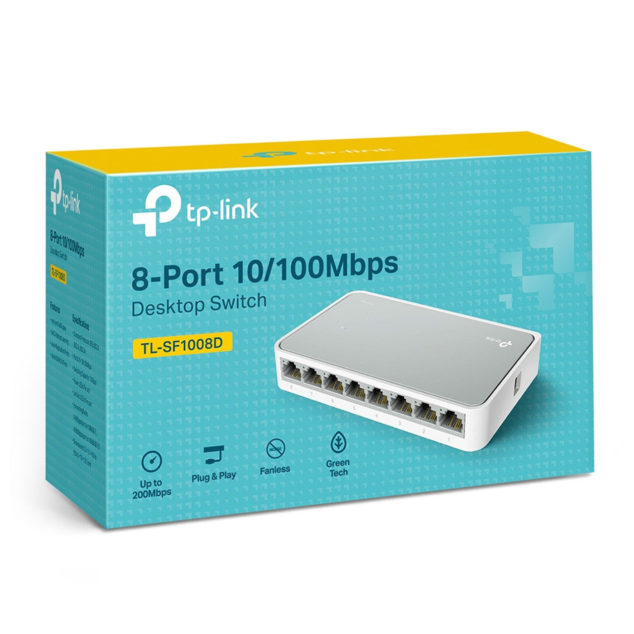 Switch TP-Link 10/100M Chính Hãng - bộ chia mạng 8 cổng