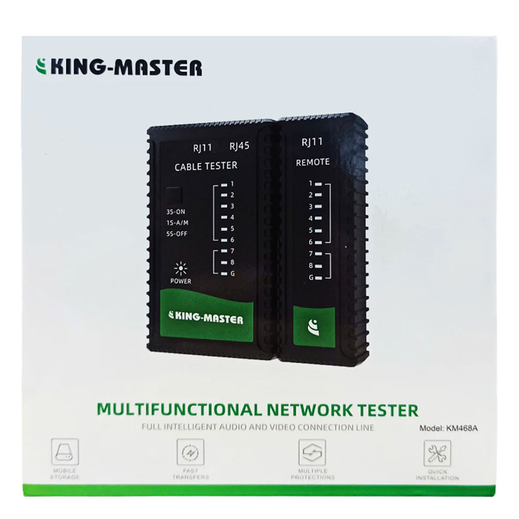 Tester cáp LAN KINGMASTER KM468A