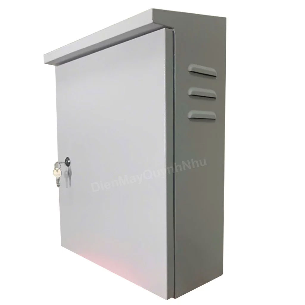 Tủ điện, đầu ghi ngoài trời có mái che 170x380x500mm