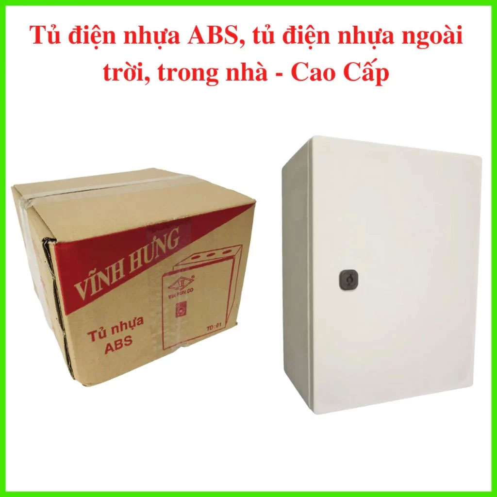 Tủ điện, đầu ghi ngoài trời có mái che 170x380x500mm