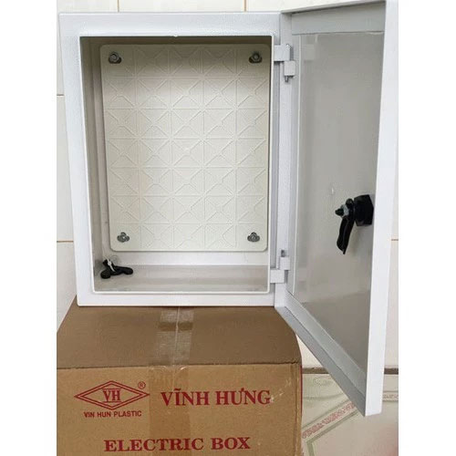 Tủ điện, đầu ghi ngoài trời có mái che 170x380x500mm