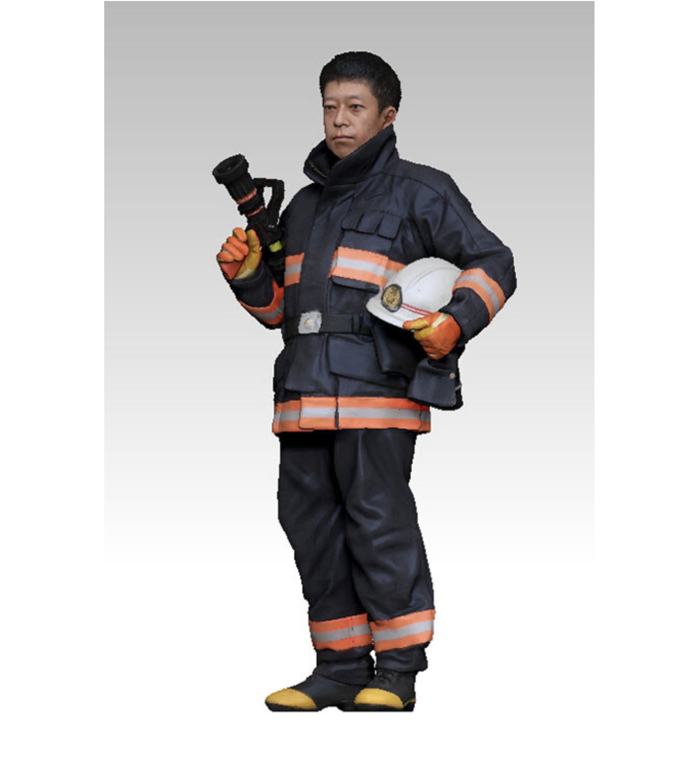 Figura con accesorios