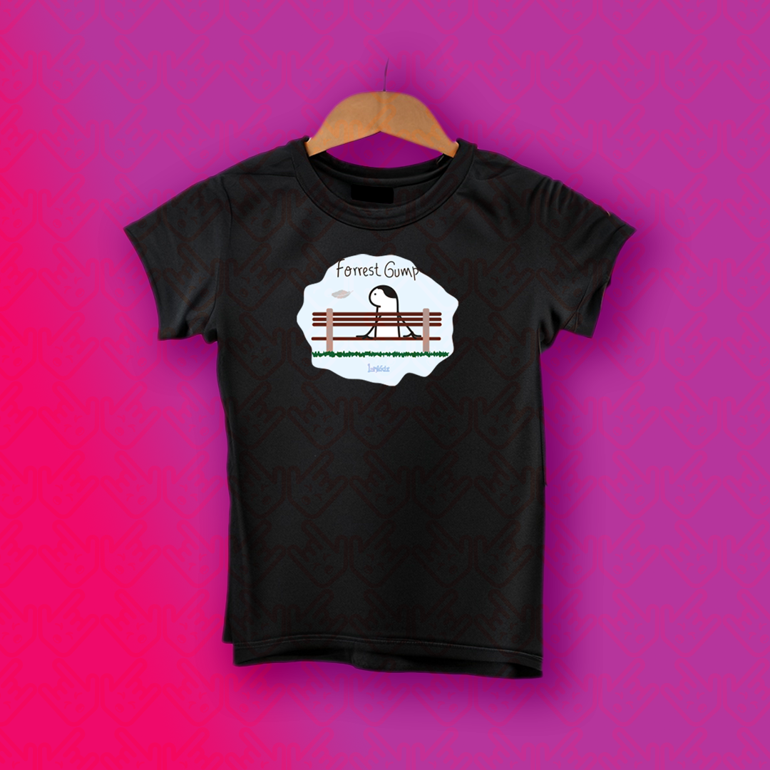 Camiseta Negra con Diseño Gráfico