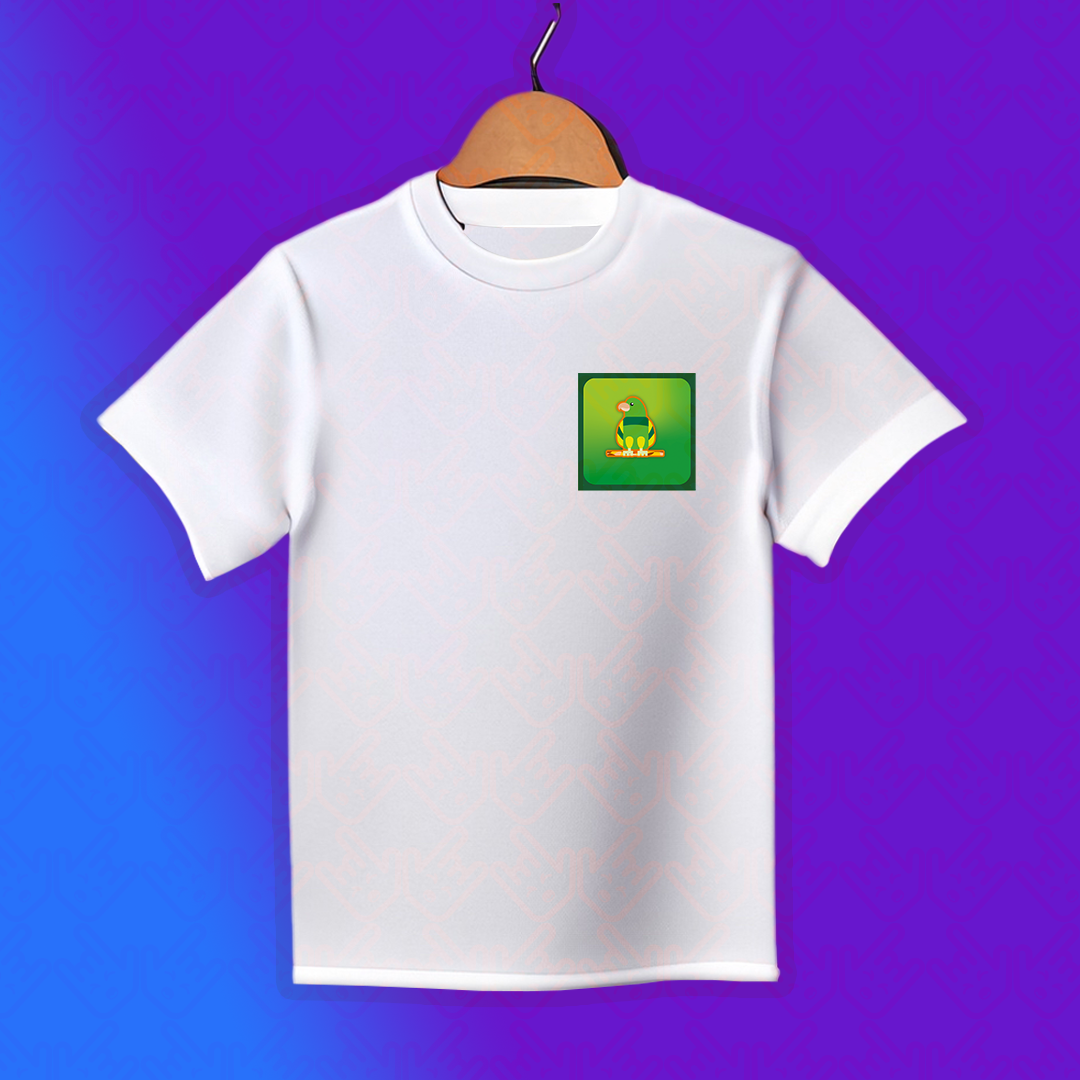 Camiseta blanca con estampado