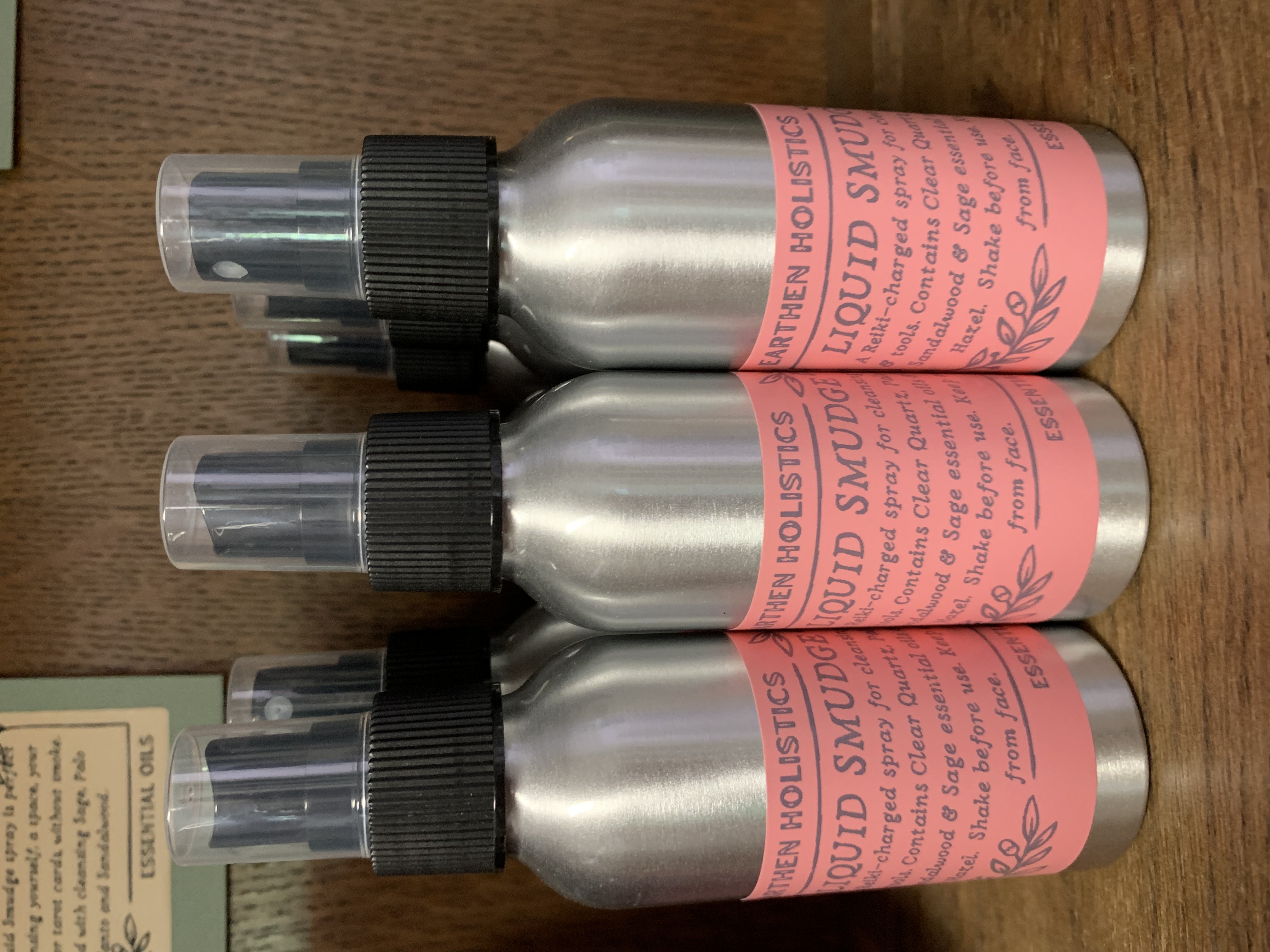 Liquid Smudge - Reiki - Charged Smudge Spray
