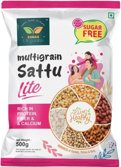 Multigrain Lite(Sugarfree) Sattu 2 X 500gm