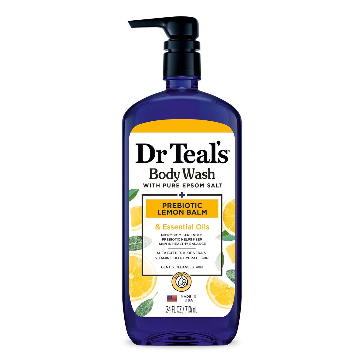 DR TEAL'S BODY WASH LEMON BALM