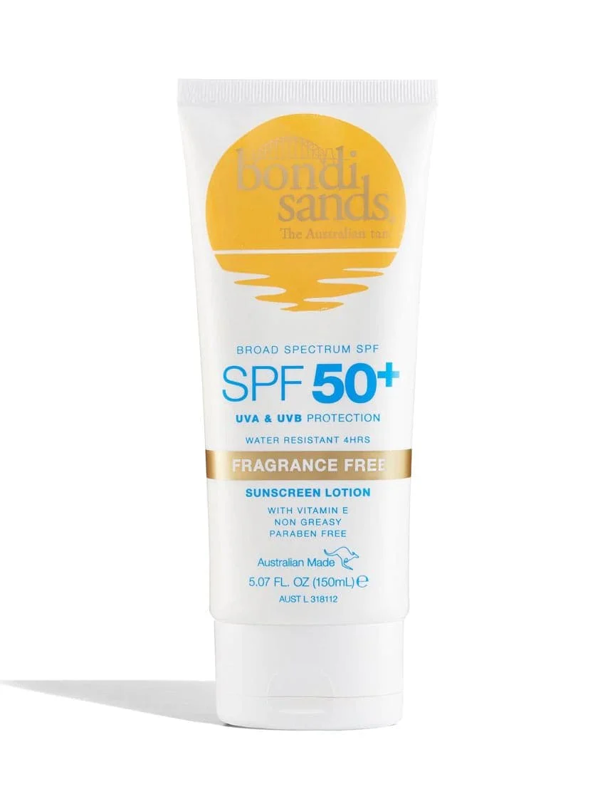 BONDI SANDS Fragrance Free Sunscreen Daily Face Lotion SPF 50