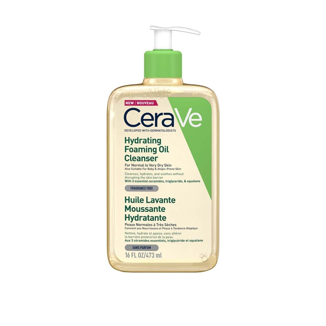 Cerave Hydrating Foaming Oil Cleanser